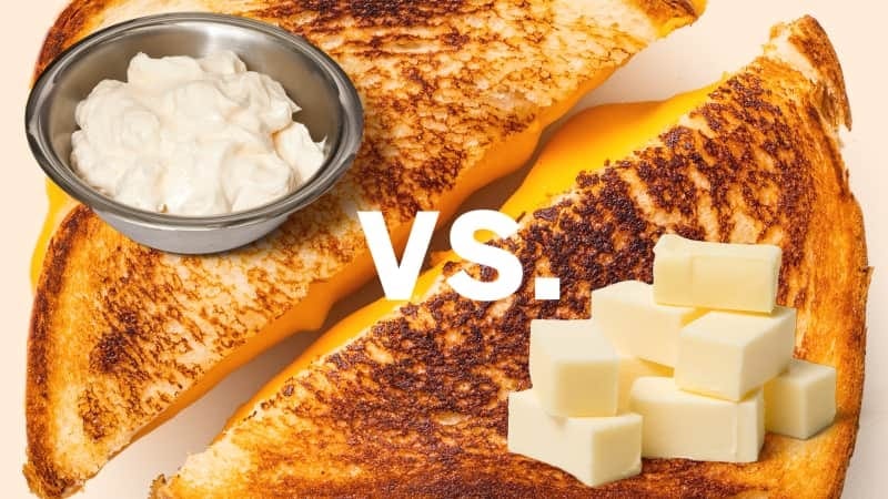 Butter Vs. Mayonnaise